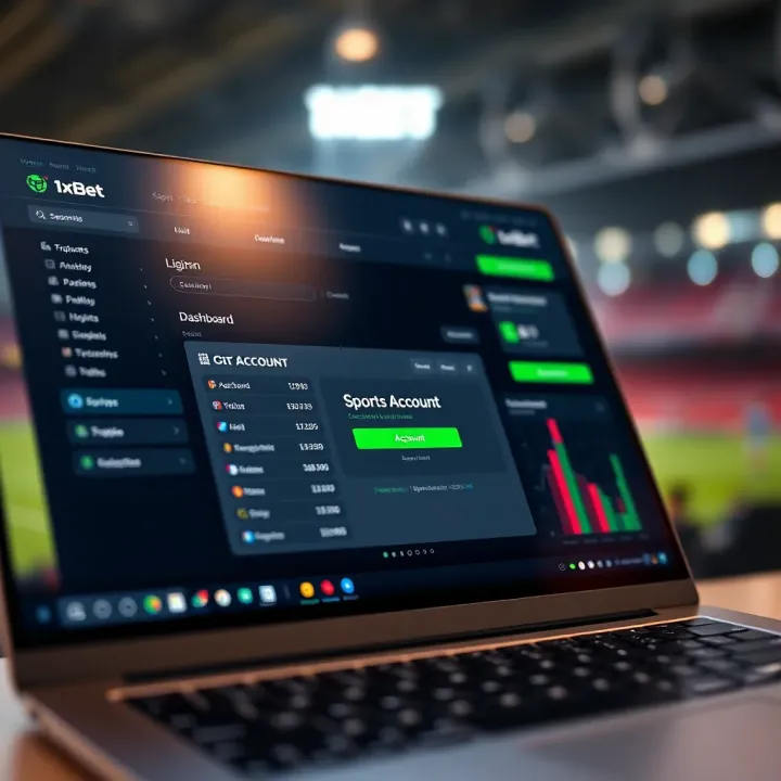 Screenshot of 1xBet platform showcasing live betting options for football matches
