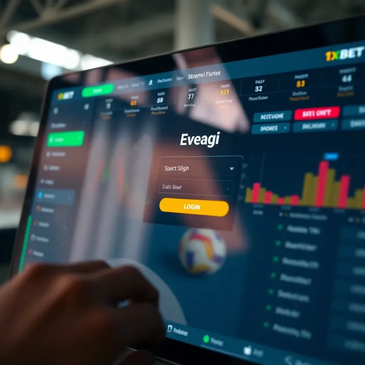 User registering an account on a betting website with a secure online form